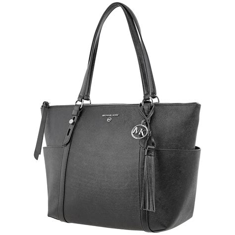 michael kors sullivan large top zip tote bag - moss|michael kors tote shoulder bag.